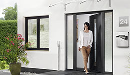 Новинка в продажі! Вхідні алюмінієві двері Hormann